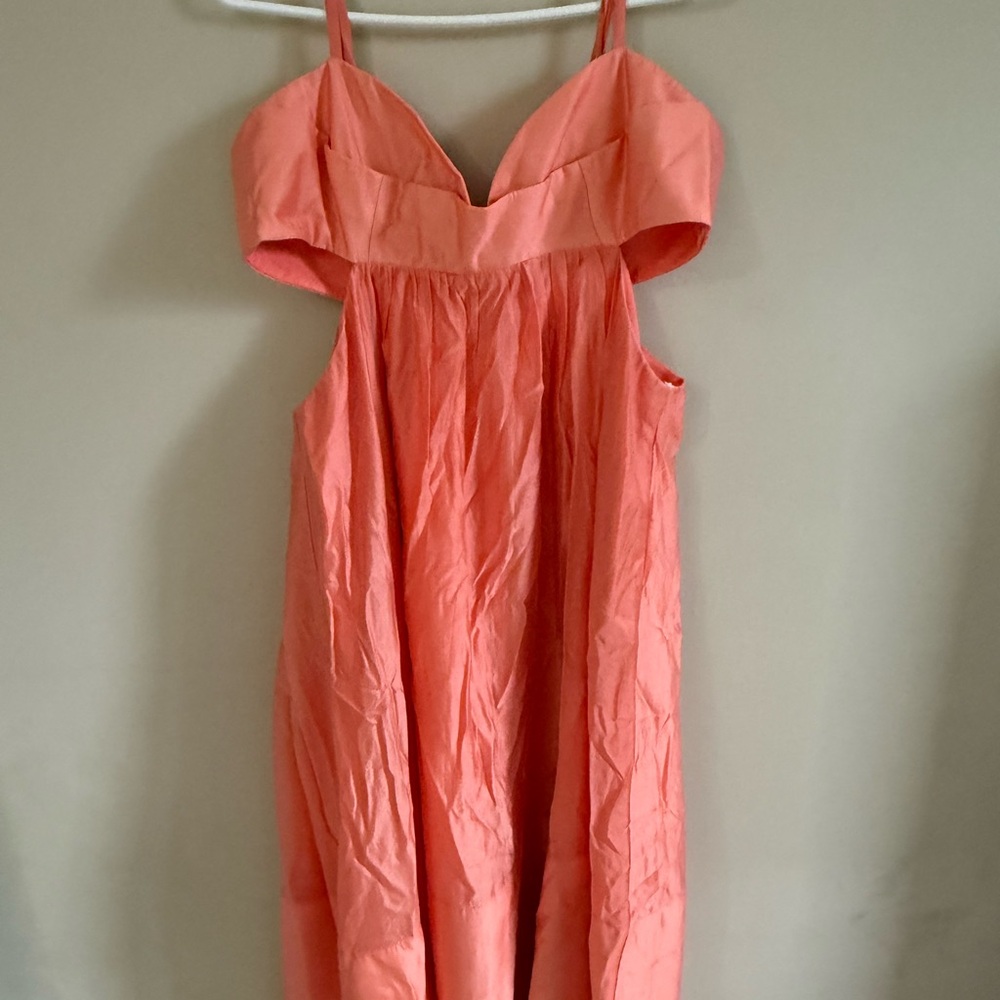 Sheike Coral Maxi Dress